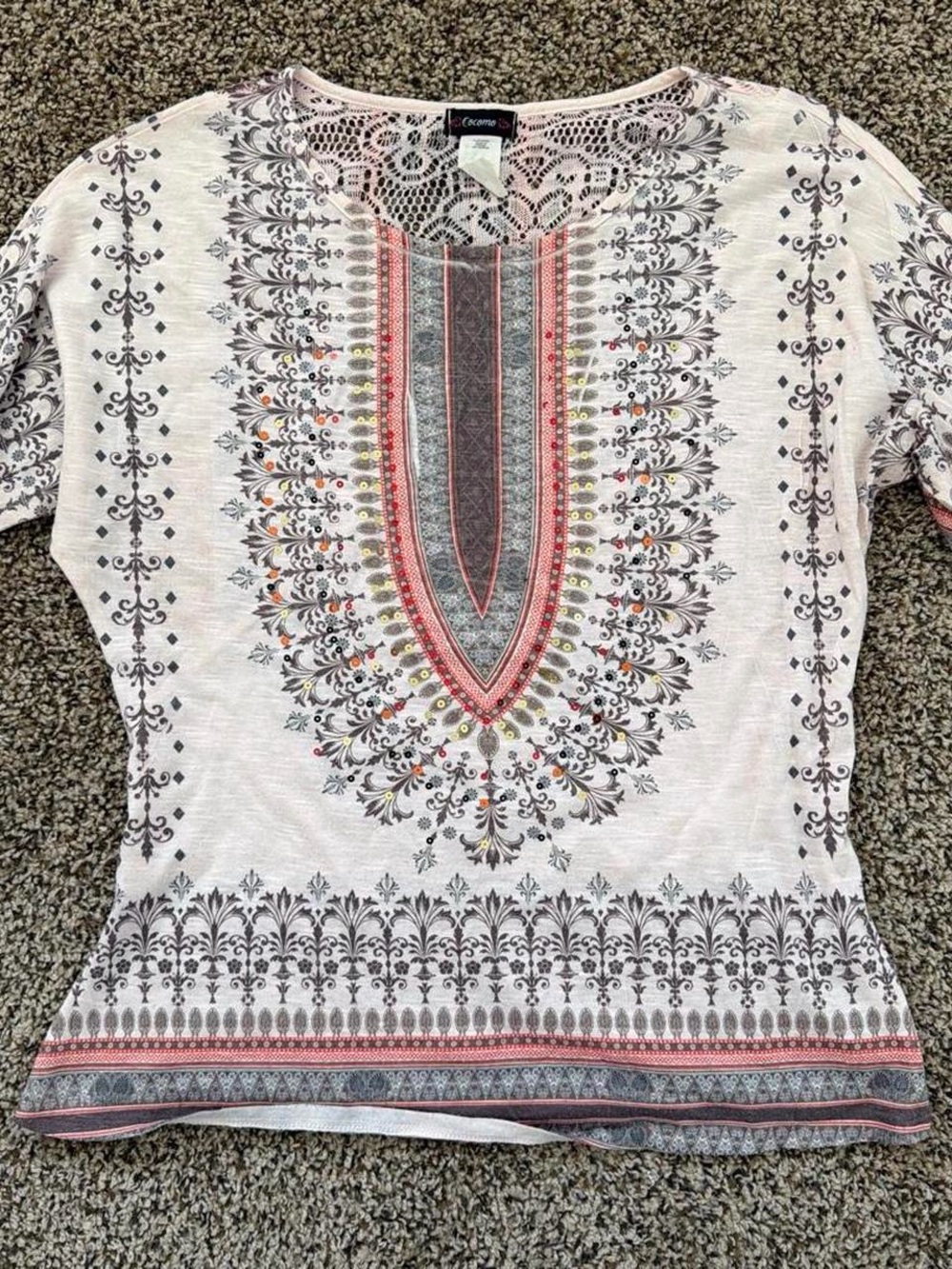 Cocomo Y2K sequin top